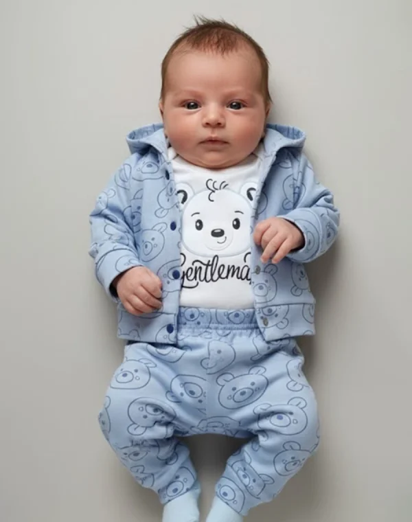 Second image of Jogging Panda Bleu