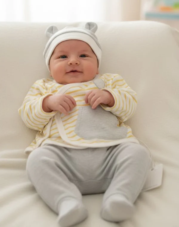 Second image of Pyjama Cotton à Bande