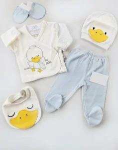 Pyjama cotton croisé Canard2