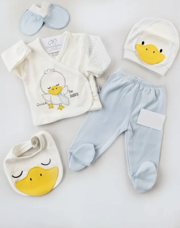 Pyjama cotton croisé Canard
