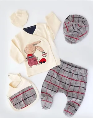 Pyjama cotton croisé Sweet Car