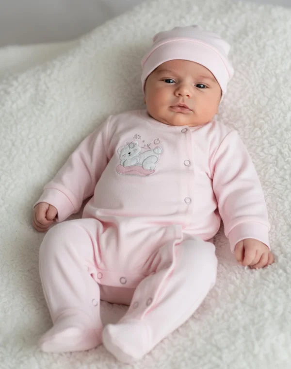 Second image of grenouillère coton avec bonnet min