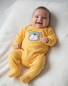 grenouillere coton ours-2