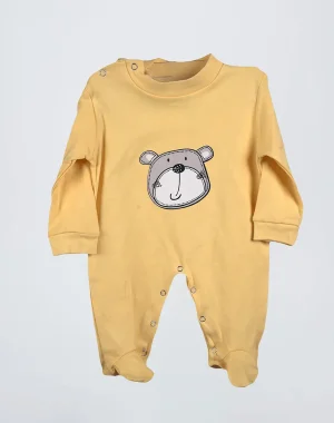 grenouillère coton ours-min