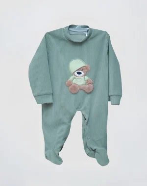 Grenouillere velour-rasé BEAR