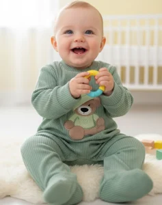 grenouillere velour-rasé BEAR2