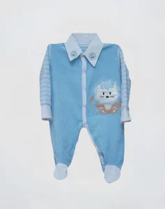 grenouillere velour-rasé Lion2