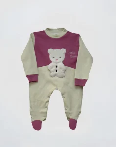 grenouillere velour-rasé Little Bear