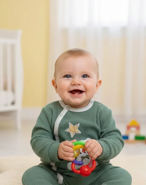 Second image of Grenouillere velour-rasé STAR