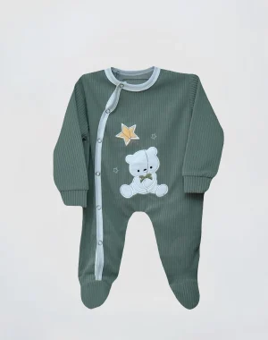 Grenouillere velour-rasé STAR