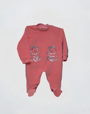 Grenouillere velour-rasé Two Bears