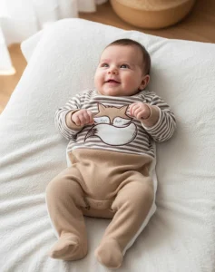 grenouillere velour-rasé renard-2