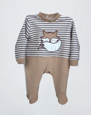 grenouillère velour-rasé renard-min