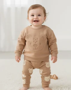 pyjama cotton caramel