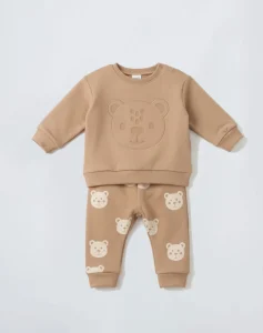 pyjama cotton caramel2