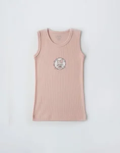 tricot rose sans manche1