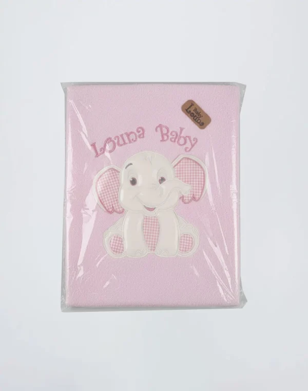 Tapis de change Elephant rose