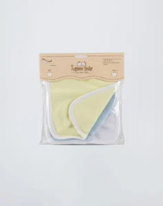 gants de toilettes jaune