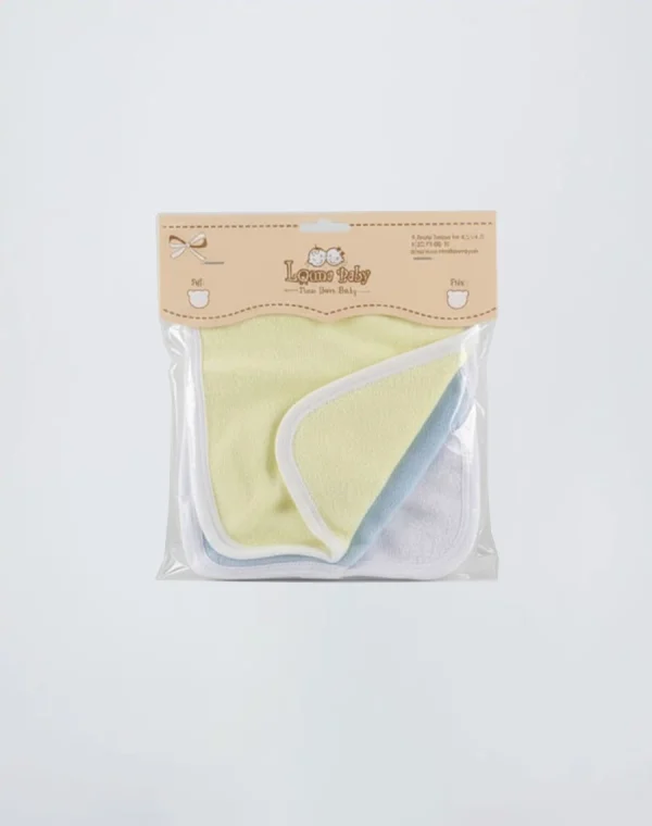 gants de toilettes jaune